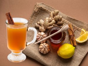 Detox Drink Apple Cider Vinegar Honey Lemon Ginger Garlic - Sharrets Nutritions
