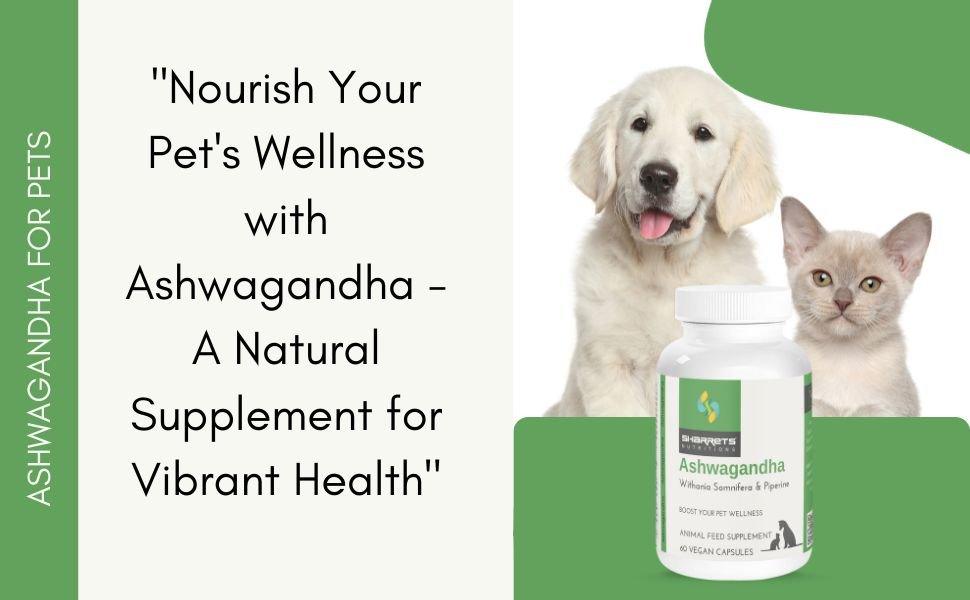 Ashwagandha for Pets - Sharrets Nutritions LLP