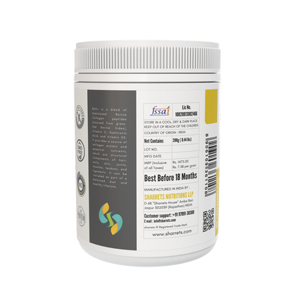 BCH+ Hydrolyzed Bovine Collagen Peptides - Sharrets Nutritions 