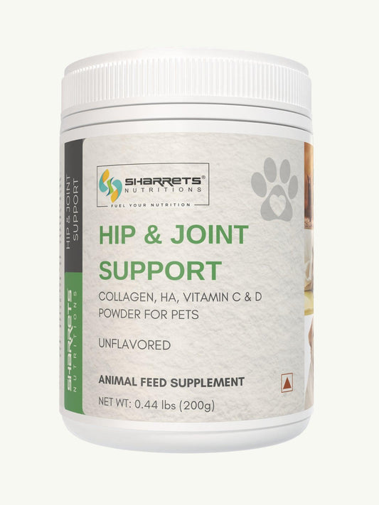 Hip and Joint Support Supplement for Pets - Sharrets Nutritions LLP
