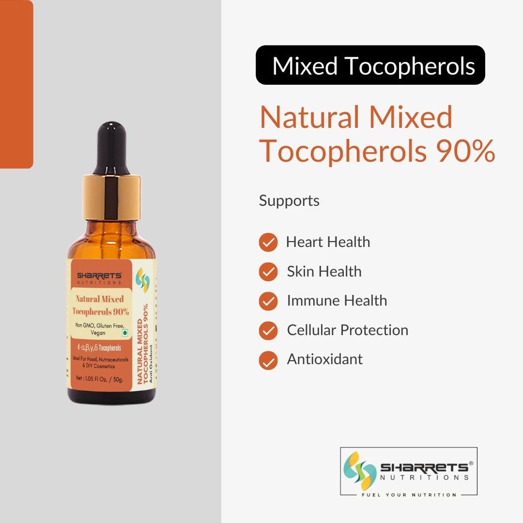 Natural Mixed Tocopherols oil, 90% - Sharrets Nutritions LLP
