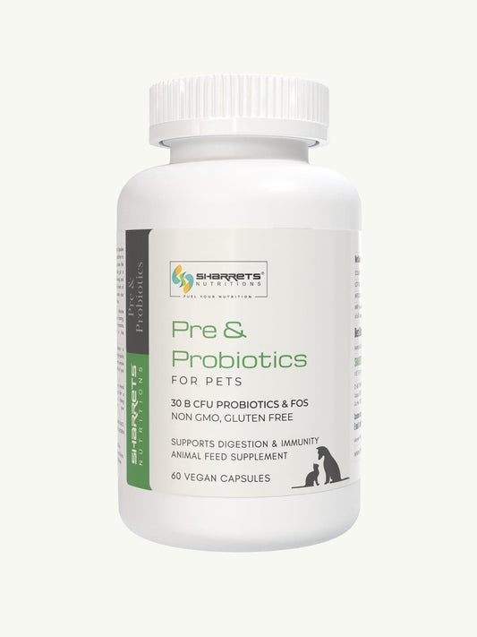 Pre and Probiotic Capsules for Pets - Sharrets Nutritions LLP