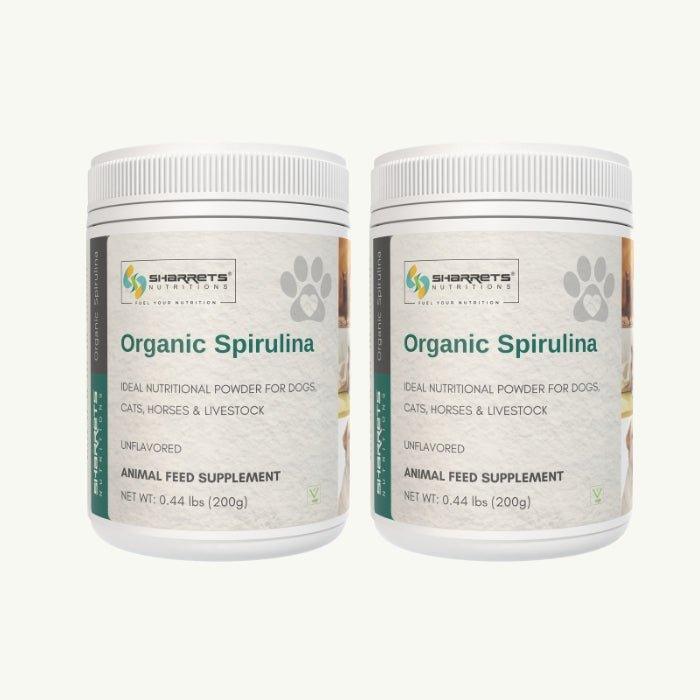 Spirulina Powder Organic for Pets - Sharrets Nutritions LLP