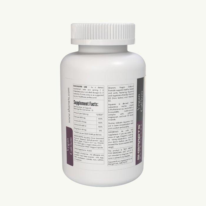 Vegan Calcium supplement - Sharrets Nutritions LLP