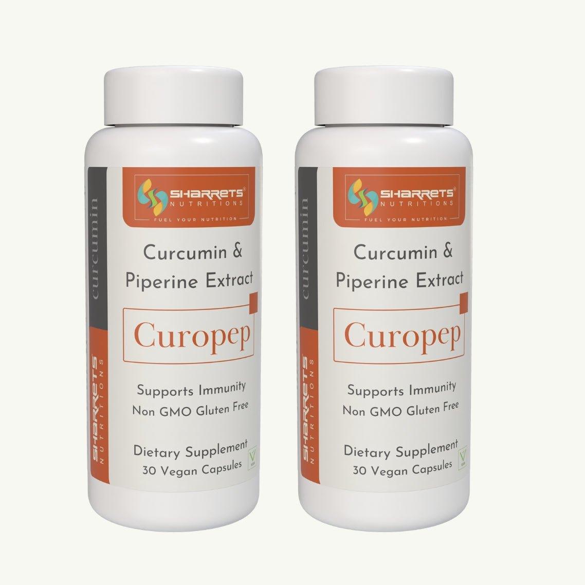 Curcumin piperine capsules - Sharrets Nutritions LLP