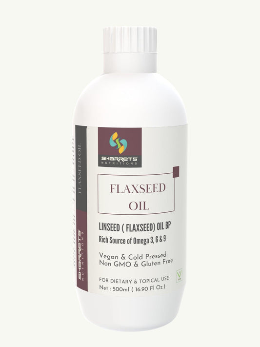 Linseed Flaxseed oil - Sharrets Nutritions LLP