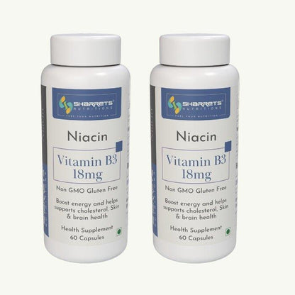 Vitamin B3 Niacin Supplement - Sharrets Nutritions LLP