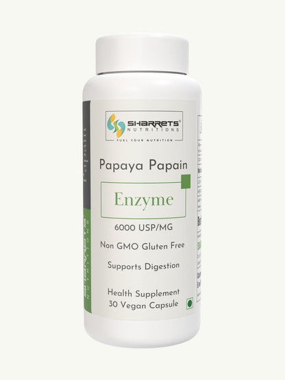 Papaya Papain Enzyme Supplement - Sharrets Nutritions LLP