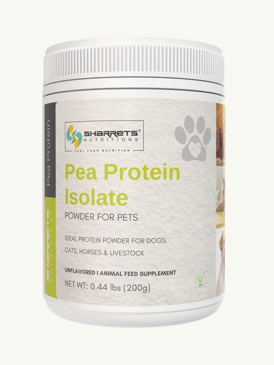 Natural Pea Protein Supplements for Animals - Sharrets Nutritions LLP