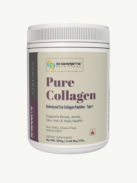 Pure Hydrolyzed Fish Collagen Powder - Sharrets Nutritions LLP