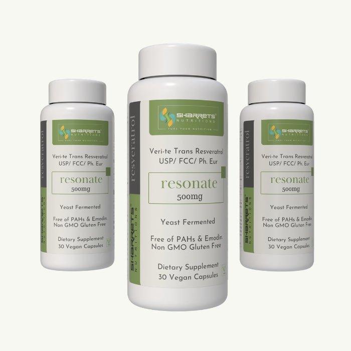 Resveratrol supplements - Sharrets Nutritions LLP