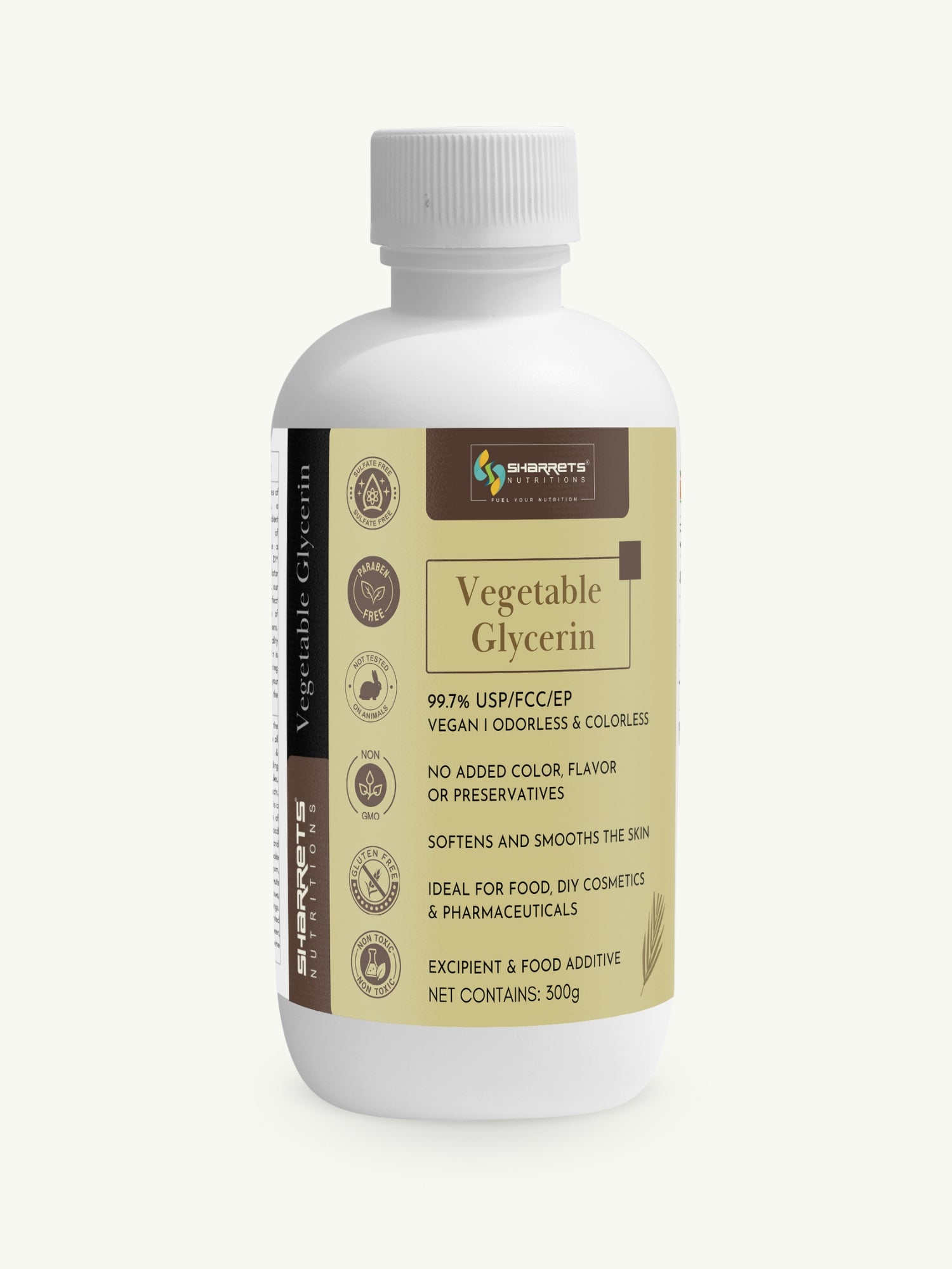 Pure Vegetable glycerin - Sharrets Nutritions