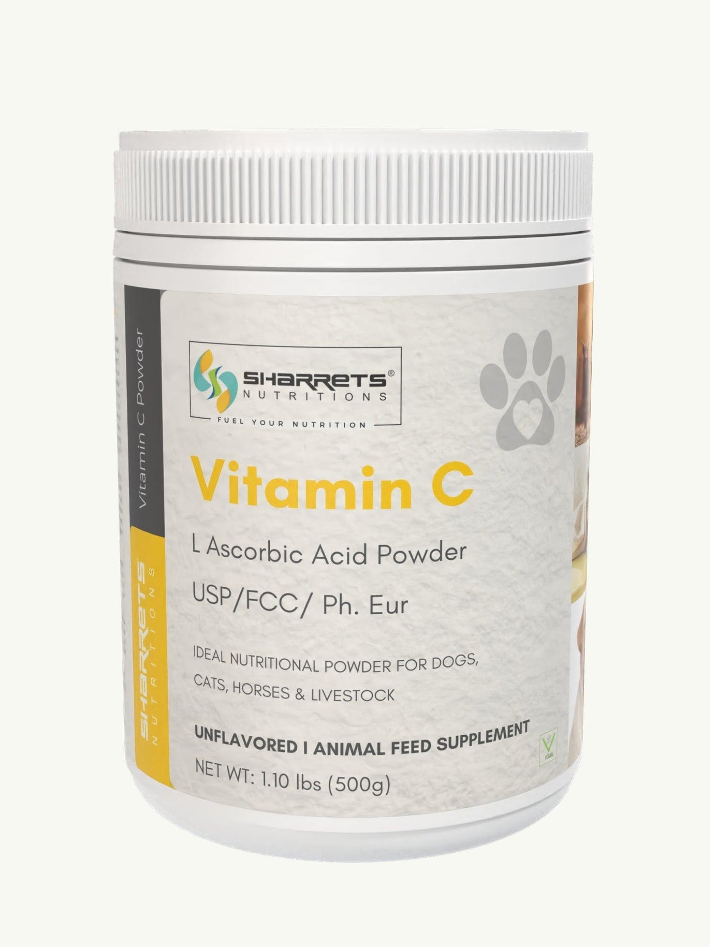Vitamin C L Ascorbic Acid For Pets - sharrets Nutritions LLP