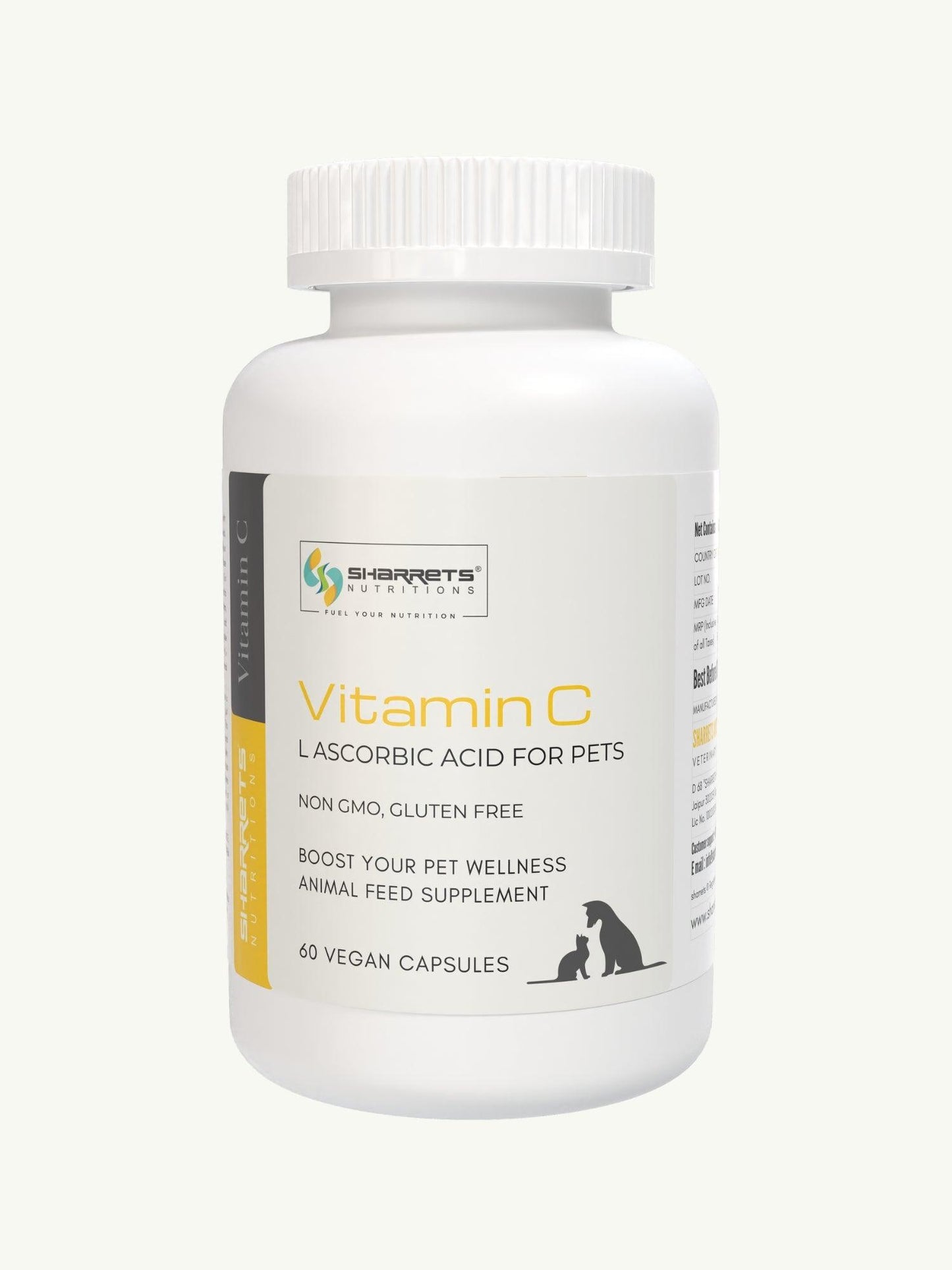 Vitamin C L Ascorbic Acid For Pets - sharrets Nutritions LLP