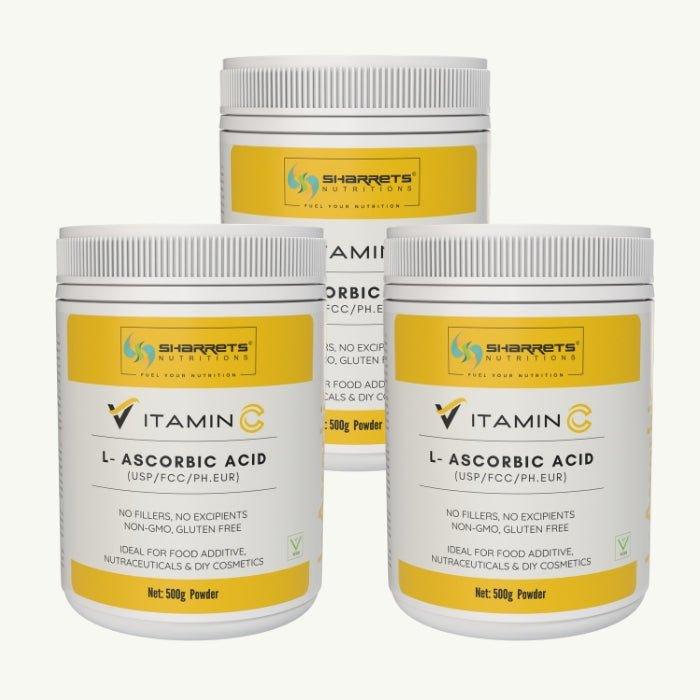 L ascorbic acid vitamin c powder - Sharrets Nutritions LLP
