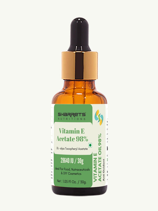 Liquid Vitamin E Acetate 98% - Sharrets Nutritions LLP