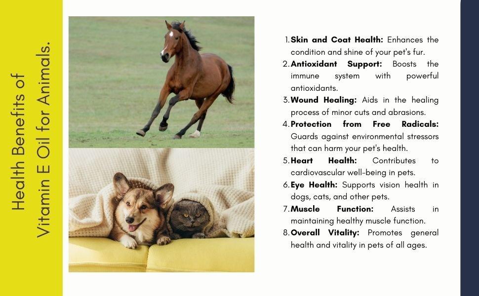 Vitamin E Acetate Oil for Pets - Sharrets Nutritions LLP